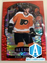 2020-21 Allure Hockey RED RAINBOW Rookie Flyers EGOR ZAMULA #97